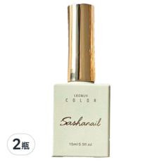 SaChia 莎夏 不沾粉霧面上層油膠, 15mL, 2瓶