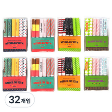 misoro 可愛筆帽 6入, 隨機出貨, 32入
