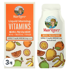메리루스 액상 모닝 비타민 7p, 210ml, 3개