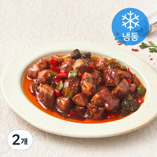 쿡솜씨 BBQ폭찹 스테이크 밀키트 (냉동), 320g, 2개