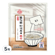 오뚜기 고기리 들기름 막국수용 육수, 300g, 5개