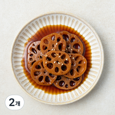 더반찬 연근조림, 90g, 2개