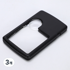 Healthy Dot卡型迷你放大鏡 黑色, 單品, 3個