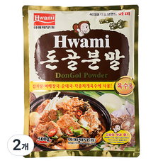 [화미] 돈골분말, 500g, 2개