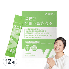 Vitamin Village 高麗菜萃取酵素粉隨身包 30條入, 60g, 12盒