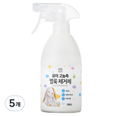 생활공식 유아 고농축 얼룩제거제, 500ml, 5개