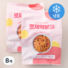 두끼 로제 떡볶이 (냉동), 450g, 8개