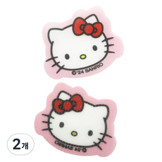 뷰티홈 산리오 캐릭터즈 헤어고정시트 2p, 2개, 헬로키티