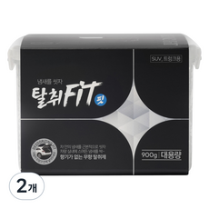 애경 탈취핏 차량용 탈취제 본품, 900g, 2개