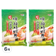 천혜식품 참 생와사비 분말, 200g, 6개