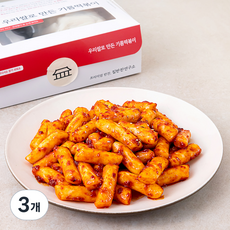 집반찬연구소 우리쌀로 만든 기름떡볶이, 500g, 3개