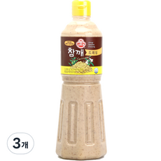 오뚜기 참깨드레싱, 1.04kg, 3개