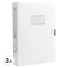 白色控的收納 保單收納資料夾 A4資料夾/1個 厚度5.5CM 白色, 3入