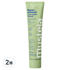 mustela 慕之恬廊 有機酪梨萬用霜, 75ml, 2條