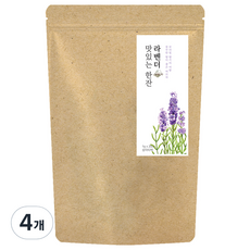 더허브샵 프리미엄 허브티 라벤더, 1g, 20개입, 4개