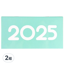 conifer 綠的事務 2025年輕巧月計畫本 吊嘎涼爽超輕提袋, 涼爽藍, 2組