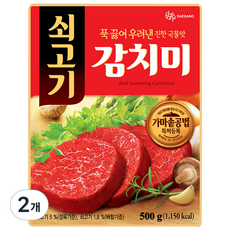 대상 쇠고기 감치미, 500g, 2개