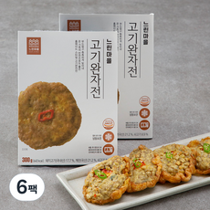 느린마을 고기완자전 (냉동), 300g, 6팩