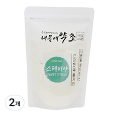 내몸에약초 효소처리스테비아 분말 지퍼백, 150g, 2개