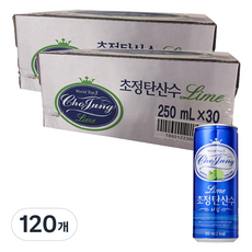 일화 초정탄산수 라임, 250ml, 120개