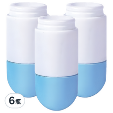 小麥購物 開箱刀塗抹液 補充液 E171, 6瓶, 10ml