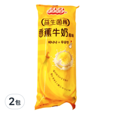 晶晶 益生菌香蕉牛奶風味棒, 680g, 2包