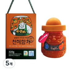 설렘이 가득한 제주 천혜향차, 320g, 1개입, 5개