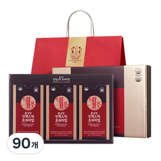 홍삼의길 홍삼정진액스틱 프리미엄 10ml x 30p + 쇼핑백, 90개