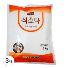 청은 식소다, 2kg, 3개