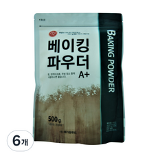 해가원 햇살나래 베이킹파우더 A 플러스, 500g, 6개