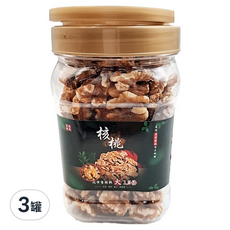 品鮮生活 核桃, 300g, 3罐