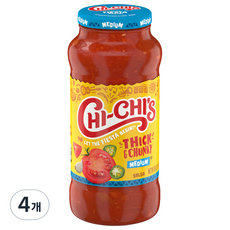 치치스 미디엄 살사소스, 454g, 4개