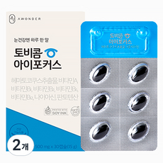 토비콤 안국약품 아이포커스 비타민 30p, 15g, 2개
