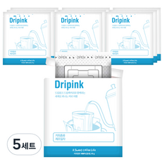 Drip Pink Drip Bag 咖啡禮盒, 尼加拉瓜 SHG 10g x 10p + 防塵袋, 5組