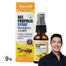 네추럴라이즈 비프로폴리스 스프레이, 30ml, 9개