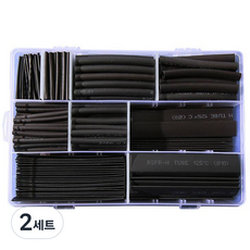 어반카 블랙 열수축 튜브 385p 세트 + 휴대용케이스, 2세트