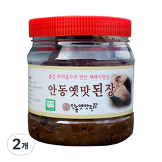 안동옛맛 된장, 1kg, 2개