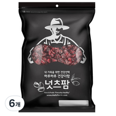 넛츠팜 건 크랜베리, 210g, 6개