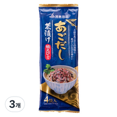 우라시마노리 프리미엄 아고다시 오차즈케 구운새우맛, 25.2g, 3개