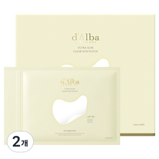 달바 울트라 슬림 클리어 선패치 UPF50+ 4회분, 35g, 2개