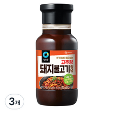 대상 청정원 돼지 불고기 양념, 280g, 3개