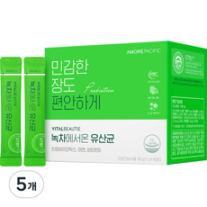 바이탈뷰티 녹차에서온 유산균 60P, 60g, 5개