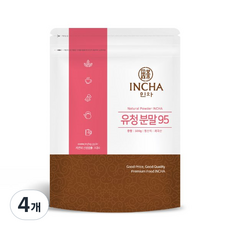 인차 유청분말 95, 4개, 500g