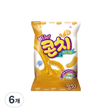 콘치 치즈크림, 110g, 6개