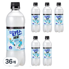 밀키스 제로, 500ml, 36개