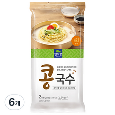면사랑 콩국수, 360g, 6개