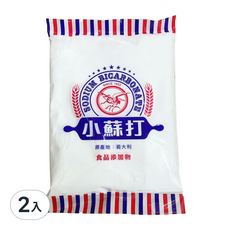 壽生 食品級小蘇打450g 2入組，烘焙、清潔多用途，天然無添加，安心首選, 450g, 2包