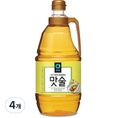 청정원 맛술, 1.8L, 4개