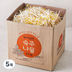 곰곰 숙주나물, 3.5kg, 5박스