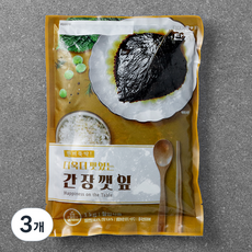 더욱더 맛있는 간장 깻잎, 1kg, 3...